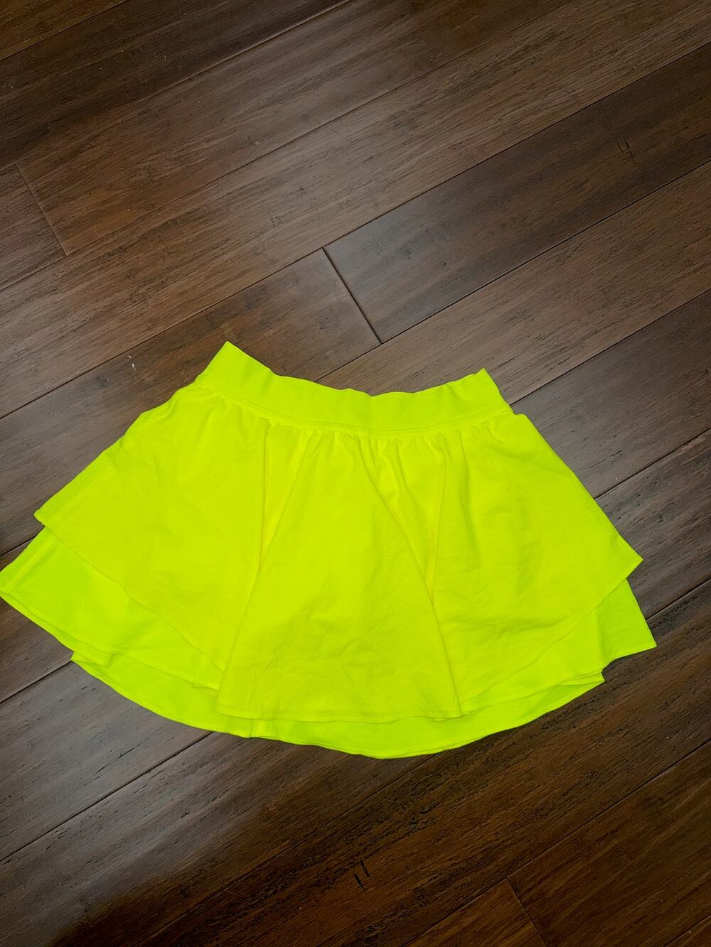 lululemon Court Rival High-Rise Skirt Highlight Yellow 8